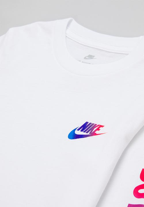 Nike - Nike boys just do it sleeve - white