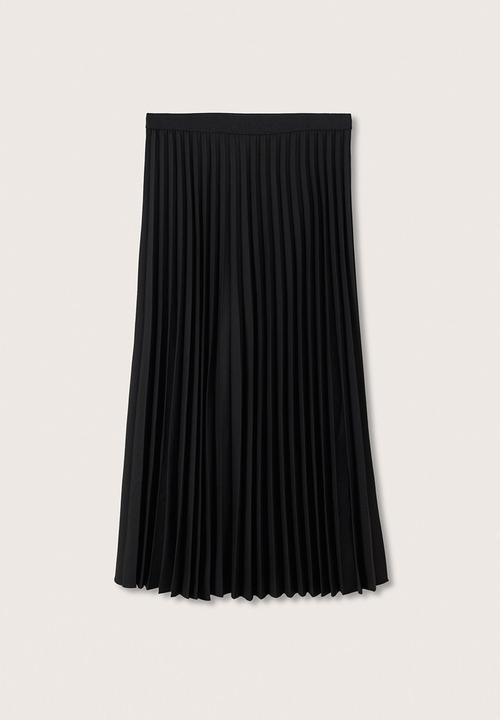 MANGO - Skirt quant - black