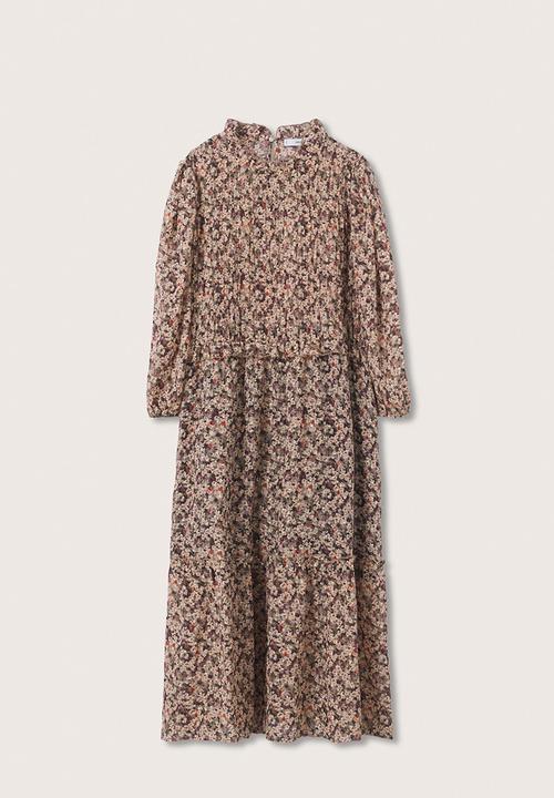 MANGO - Plus dress bubble - light beige