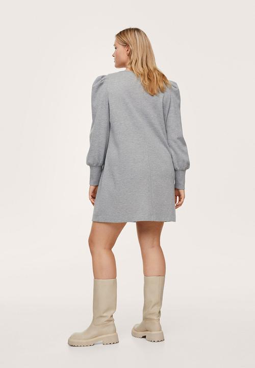 MANGO - Plus dress megan - grey