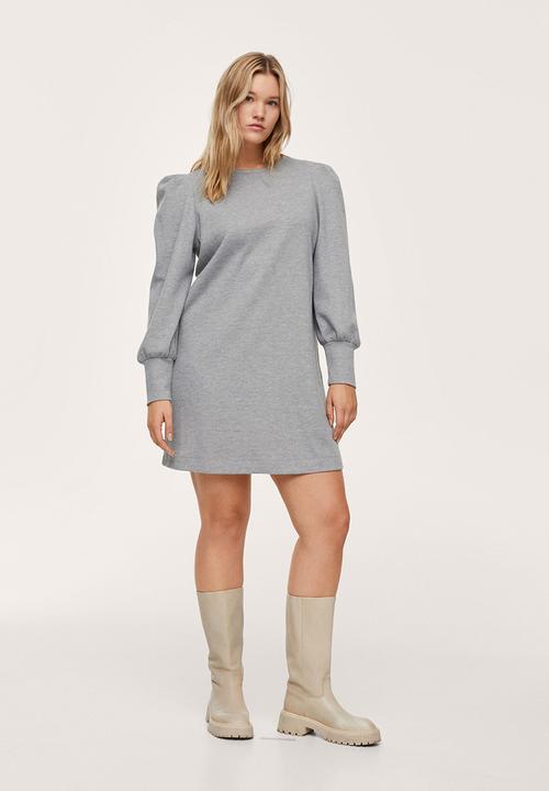 MANGO - Plus dress megan - grey