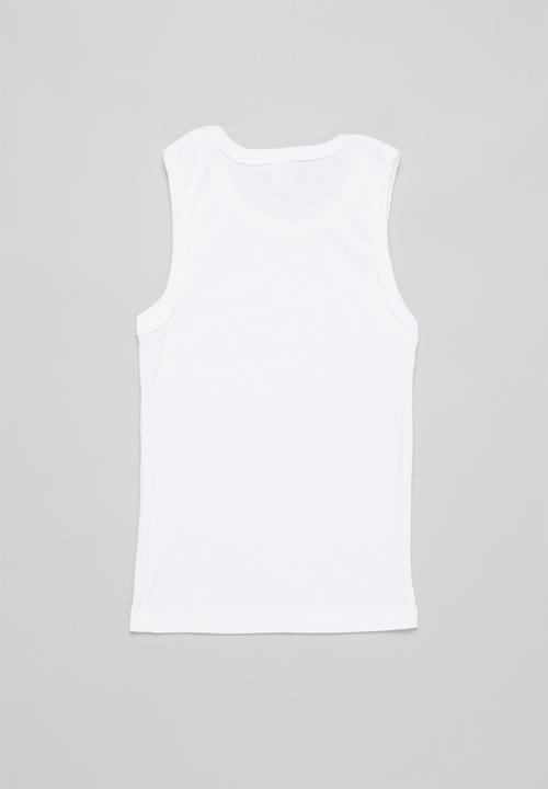 Rebel Republic - 2 pack vests - white