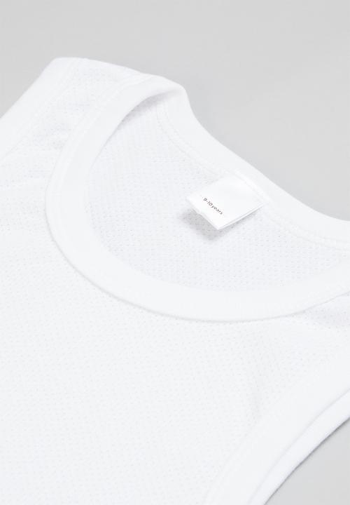 Rebel Republic - 2 pack vests - white