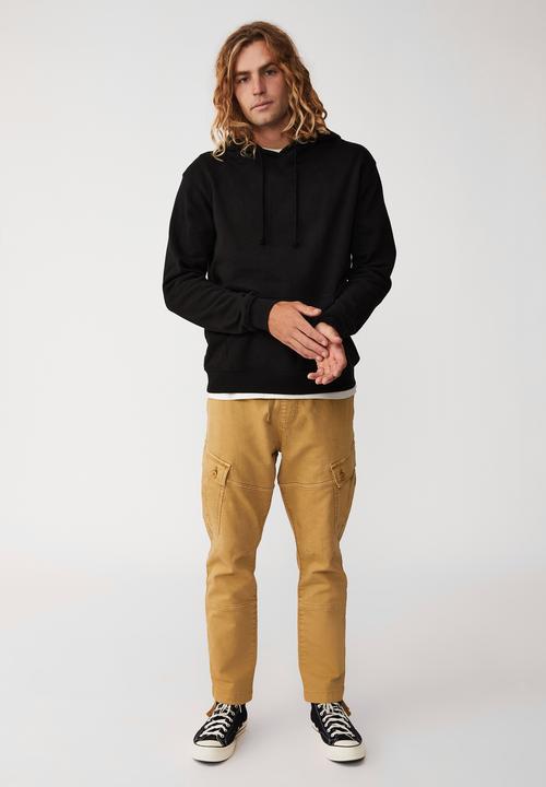 Cotton On - Military cargo pant - washed biscuit