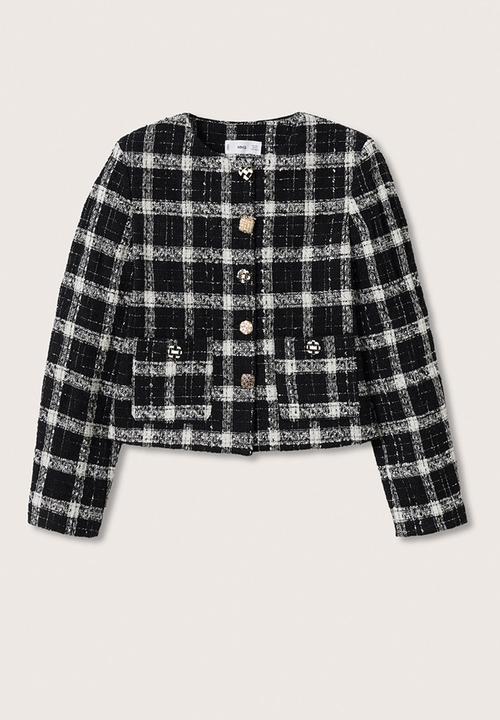 MANGO - Jacket silvana - black