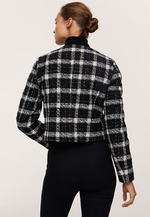 MANGO - Jacket silvana - black