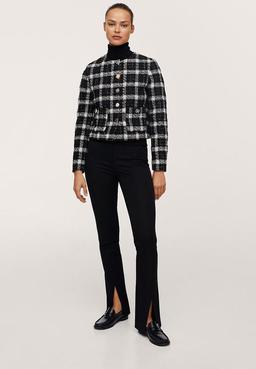 MANGO - Jacket silvana - black
