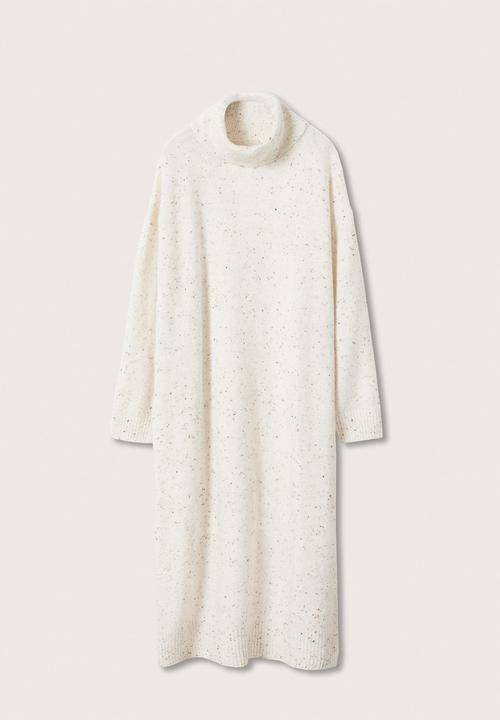 MANGO - Dress natalie - light beige