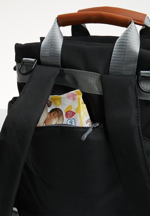 Pop Candy - Baby diaper bag - black