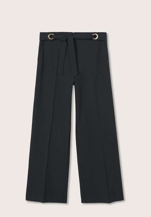 MANGO - Trousers hannah - black