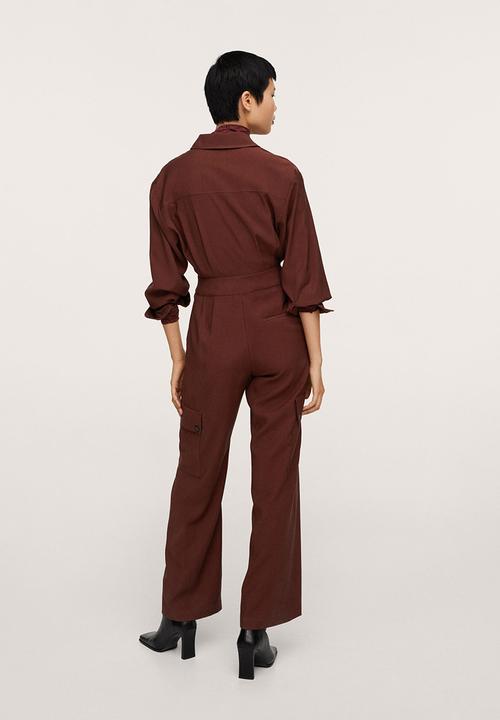 MANGO - One-piece suit dolfis - dark red