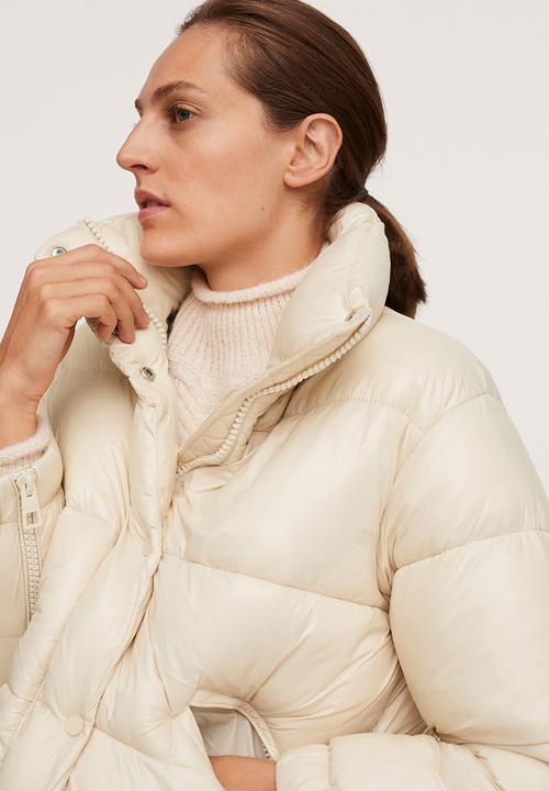 MANGO - Anorak nuuk - light beige