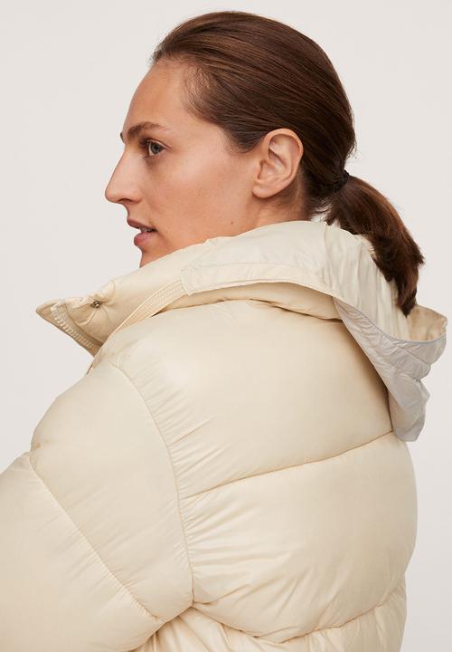 MANGO - Anorak nuuk - light beige