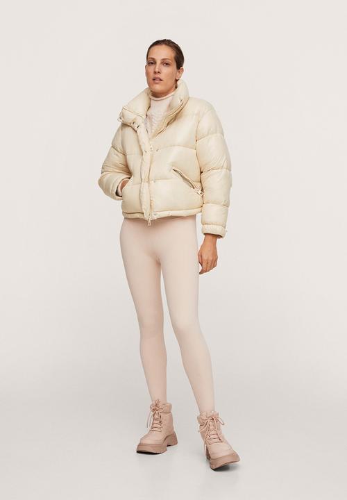 MANGO - Anorak nuuk - light beige