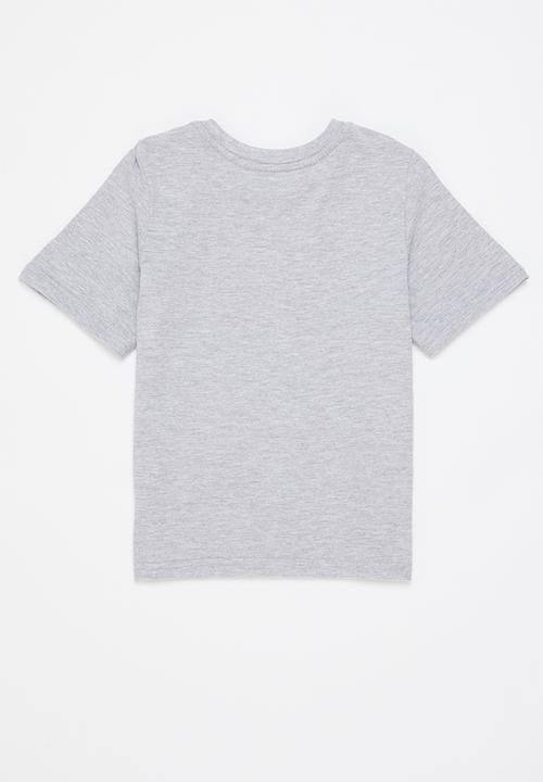 Pop Candy - Boys 2 pack graphic T-shirt - charcoal/grey melannge