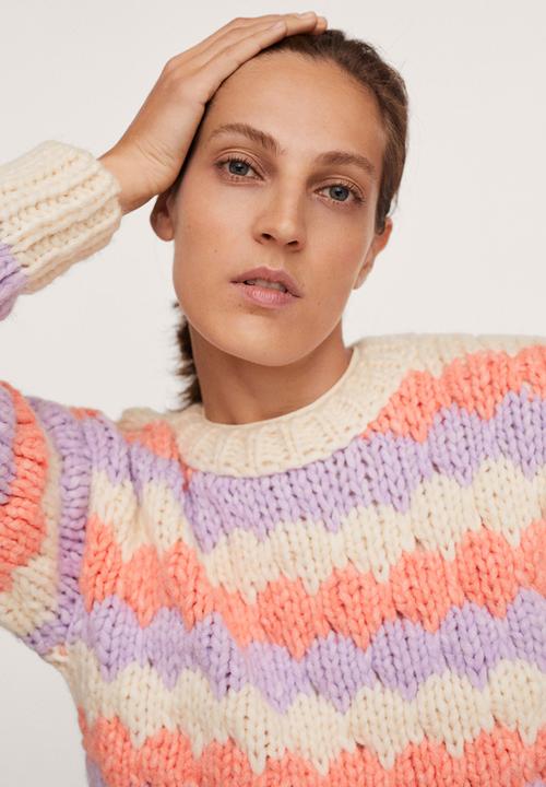 MANGO - Sweater crisblan - light beige