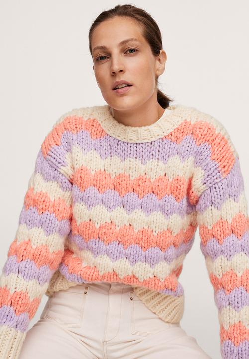 MANGO - Sweater crisblan - light beige