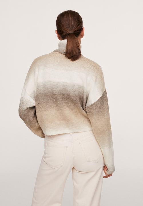 MANGO - Sweater formi - light pastel brown