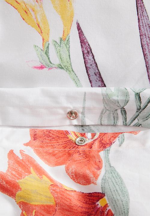 Sixth Floor - Fleur botanique printed cotton duvet set - multi
