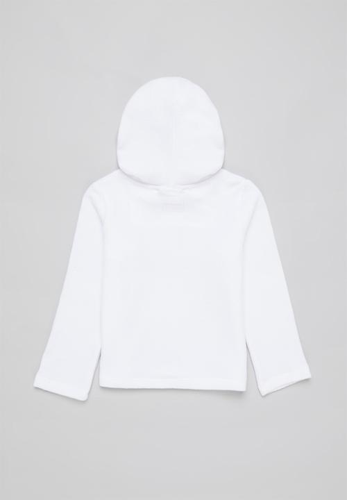 Pop Candy - 2 Pack polar fleece hoodie set - blue/milk