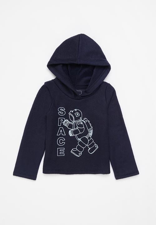 Pop Candy - 2 pack polar fleece hoodie - royal blue/navy