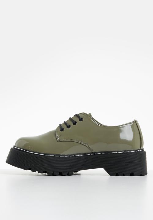 Footwork - Classic chunky derby - olive