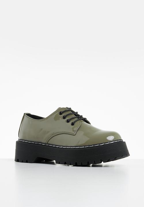 Footwork - Classic chunky derby - olive
