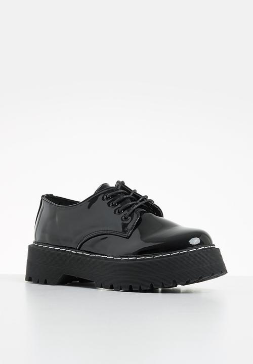 Footwork - Classic chunky derby - black