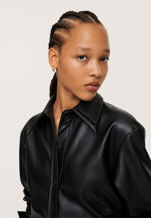 MANGO - Dress berlina - black