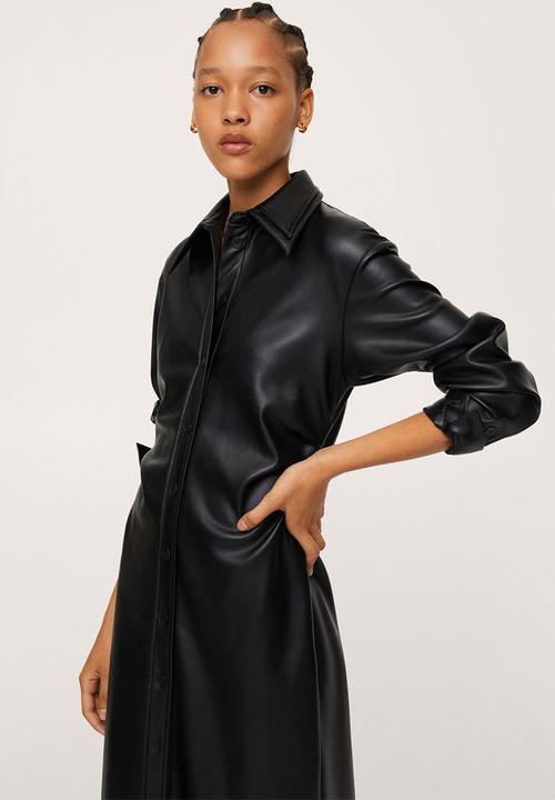 MANGO - Dress berlina - black