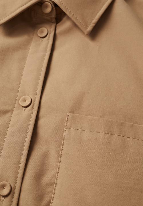 MANGO - Overshirt tivoli - brown