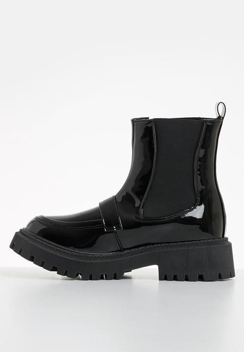 Footwork - Bandi chunky chelsea boot - black
