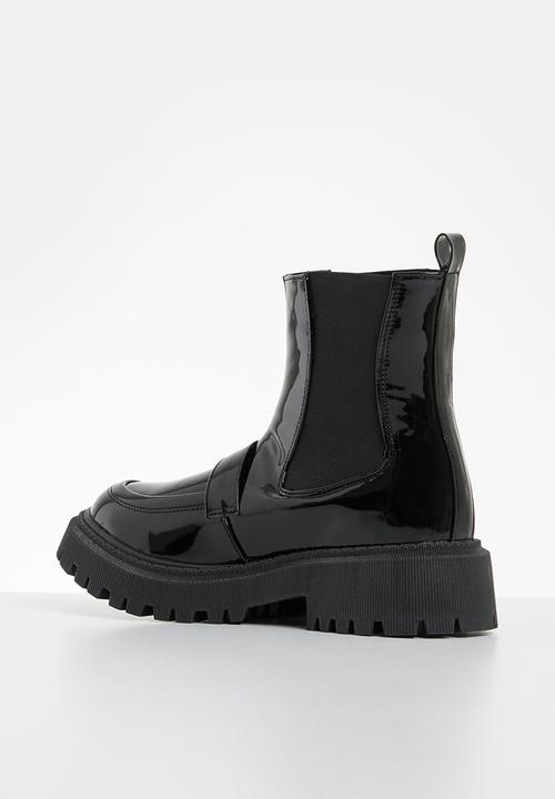 Footwork - Bandi chunky chelsea boot - black