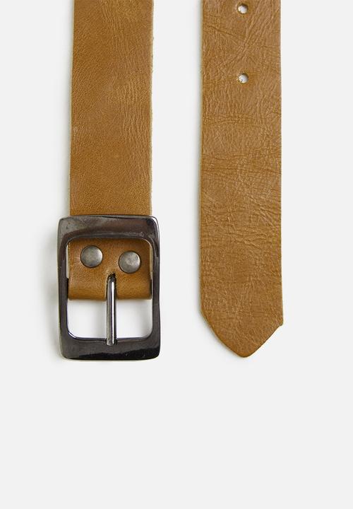 Superbalist - Reign leather belt - tan