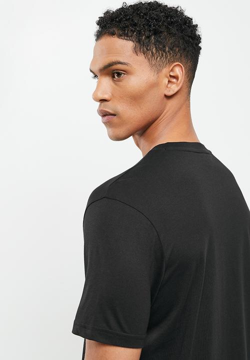 Ben Sherman - Pique short sleeve pocket tee - black