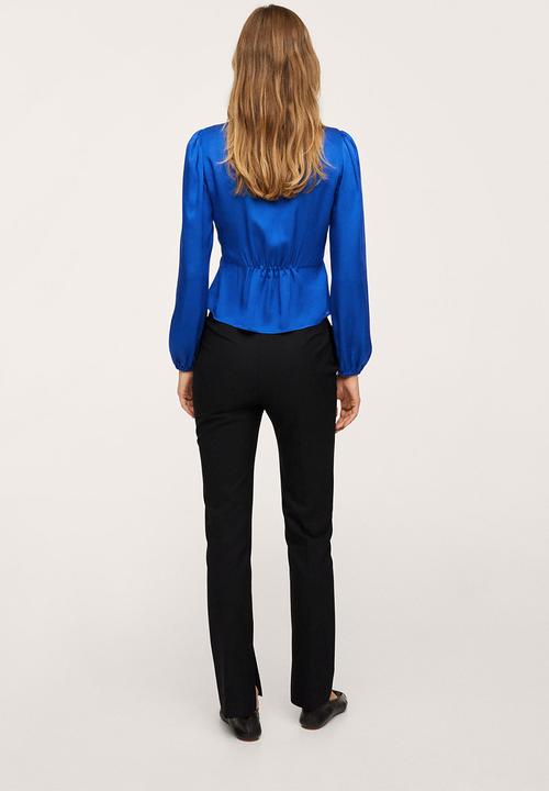 MANGO - Blouse marlene - medium blue