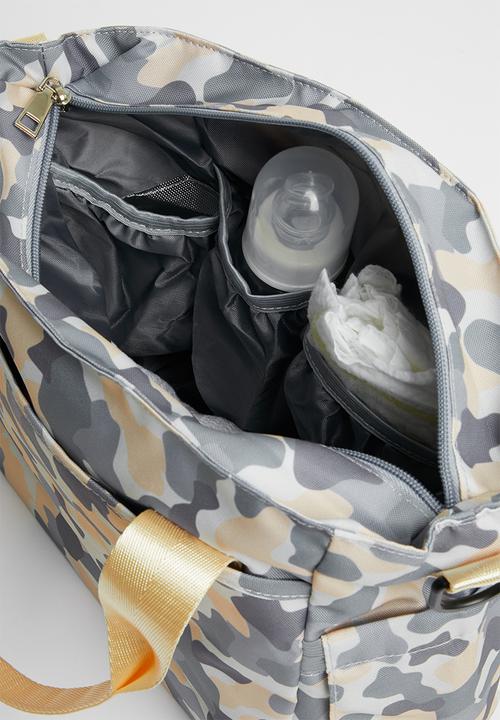 Pop Candy - Camo  diaper bag - multi