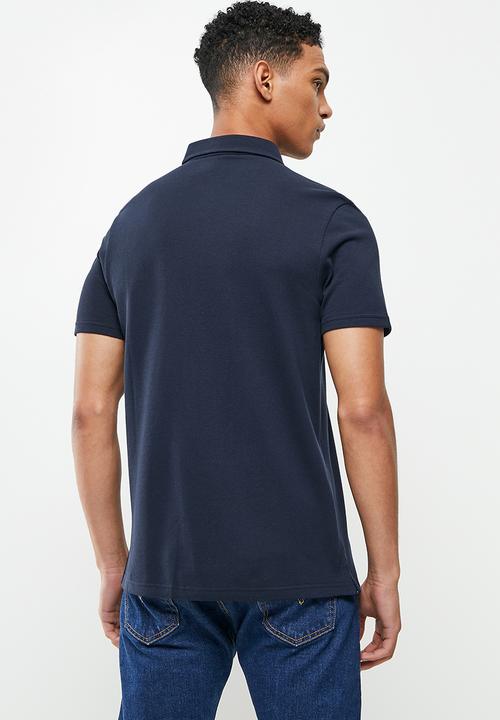 Ben Sherman - Pique short sleeve shirt - navy