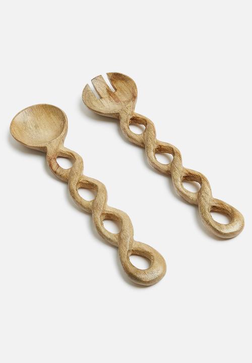 Sixth Floor - Serving spoon set - natural