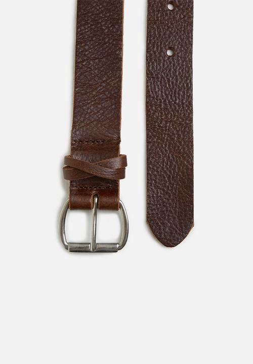 Superbalist - Andreya leather belt - tobacco