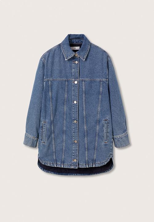 MANGO - Jacket marcela - blue 
