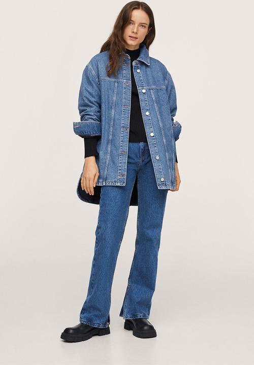 MANGO - Jacket marcela - blue 