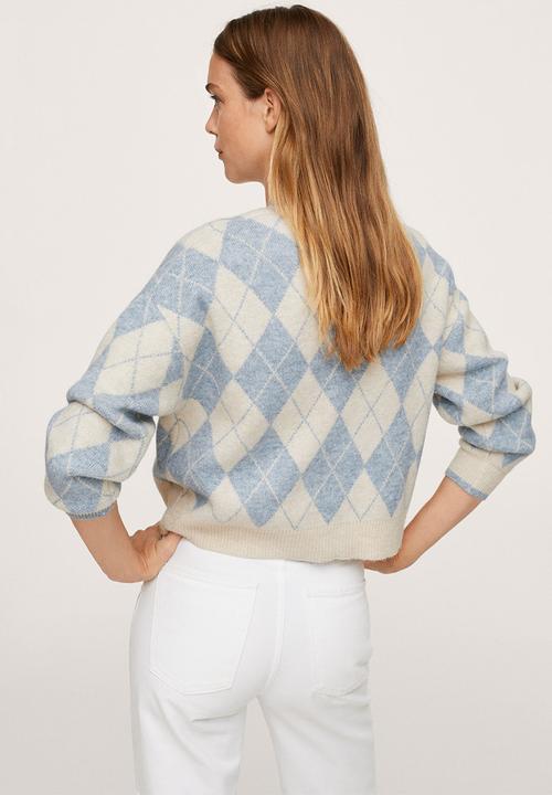 MANGO - Cardigan rumba - pastel blue