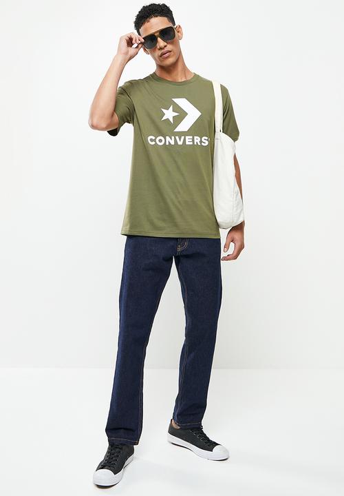 Converse - Star chevron graphic tee - khaki
