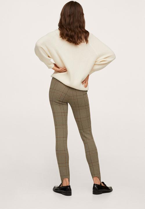 MANGO - Leggings alamar - brown