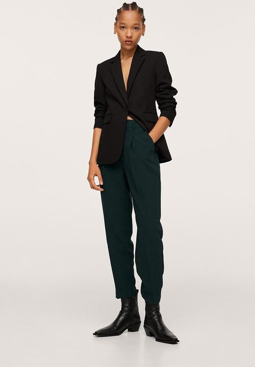 MANGO - Trousers luca - green