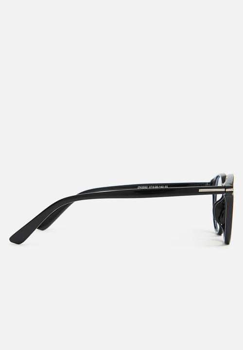 Superbalist - Tate blue light glasses - black