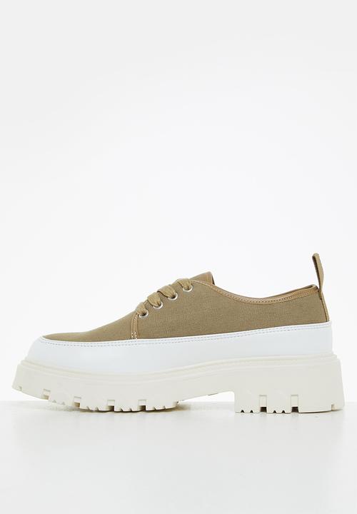 Footwork - Ninna lugsole sneaker - khaki