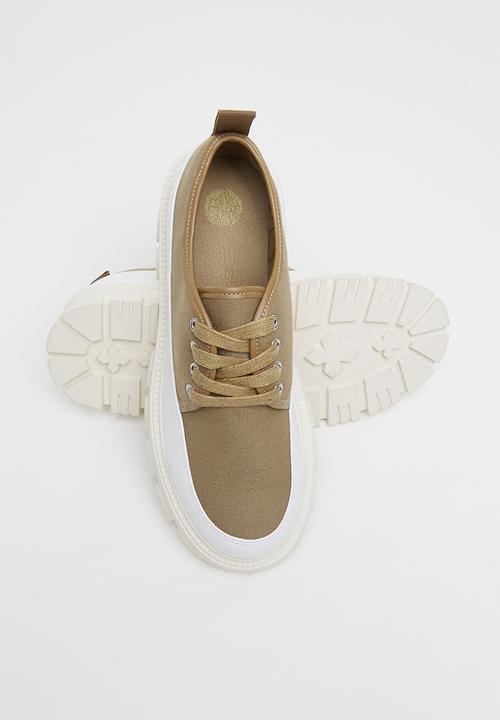Footwork - Ninna lugsole sneaker - khaki