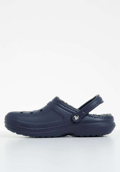 Crocs - Classic lined clog - navy & charcoal
